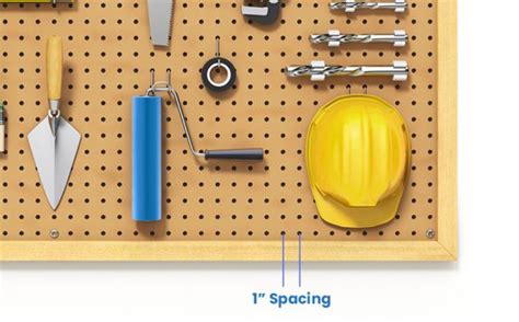 what size screws for pegboard